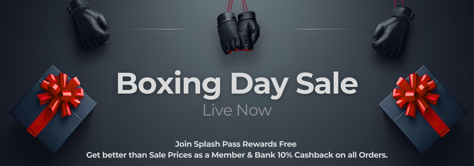 Boxing Day Sale Live Now