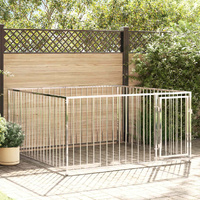 Outdoor Dog Kennel 200x200x100 cm