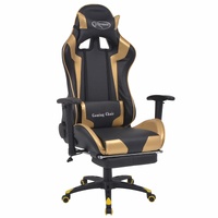 Gaming Chair Gold 70 x 71 x 136 cm Artificial Leather