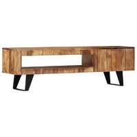 TV Cabinet 140x30x40 cm Solid Acacia Wood