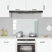 Kitchen Backsplash Transparent 90x60 cm Tempered Glass