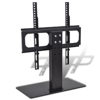 TV Bracket with Base Iron Black 23"-55"