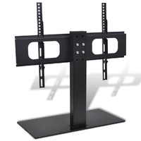 TV Bracket with Base Iron Black 32"-70"