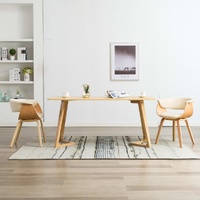 Cream and Light Brown