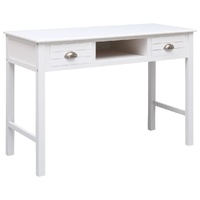 White With Silver Handles
