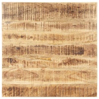 Table Top Solid Wood Mango 25-27 mm 80x80 cm