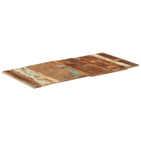 Rectangular Table Top 60x120 cm 15-16 mm Solid Wood Reclaimed