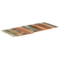 Rectangular Table Top 60x140 cm 15-16 mm Solid Wood Reclaimed