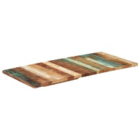 Rectangular Table Top 60x120 cm 25-27 mm Solid Reclaimed Wood
