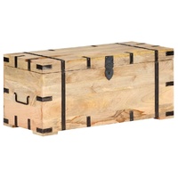 Chest 90x40x40 cm Solid Mango Wood