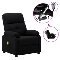 Electric Massage Chair Black Fabric