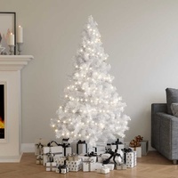 Artificial Pre-lit Christmas Tree with Stand 180 cm 620 Branches