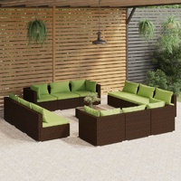 Brown and Green