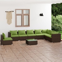 Brown and Green