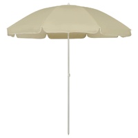 Beach Parasol Sand Yellow 240 cm