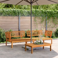 Garden Pallet Corner Sofas 2 pcs Solid Wood Acacia
