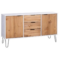 Sideboard New York 130,6 x 43 x 73,6 cm Solid pine wood