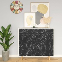 Self-adhesive Furniture Film Black Stone 500x90 cm PVC