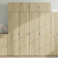 Highboard Sonoma Oak 80x42.5x185 cm Engineered Wood
