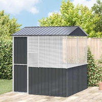 Bird Cage Anthracite 215 x 209 x 230 cm Galvanised Steel
