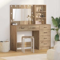 Dressing Table Brown 78.5 x 41 x 135 cm Engineered wood