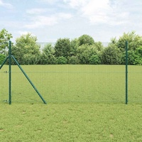 Ground Fix Welded Wire Fence 25 x 1 m (W x H) PVC-Coated Steel