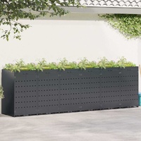Wheelie Bin Storage for 6 Bins Anthracite 408 x 77,5 x 121,5 cm