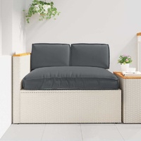 Cushion Set 3 pcs Anthracite Oxford Fabric
