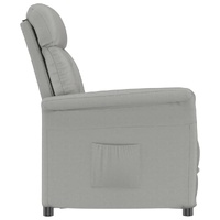 Armchair Light Grey Micro Fiber