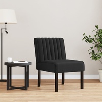 Slipper Chair Black Velvet
