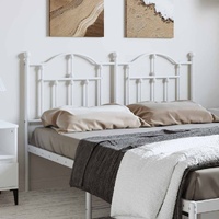Metal Replace Headboard White 150 cm