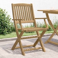 Folding Chairs 2 pcs 54x61x88 cm Solid Wood Acacia