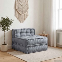 Modular Sofa Unit Grey 70 x 70 x 56 cm Fabric