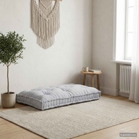 Pallet Sofa Cushion Grey 120 x 80 x 12 cm Fabric