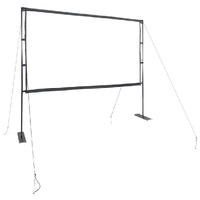 Projection Screen with Stands 108 Inch 16:9