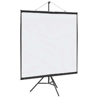 Projection Screen with Tripod 81 Inch 1:1