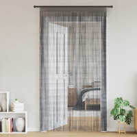 String Curtains 2 pcs Anthracite 140x250 cm