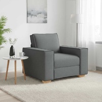 Sofa Chair Dark Grey 100x78x84 cm Fabric