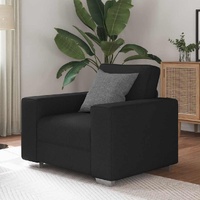 Black Sofa Chair 59cm Fabric