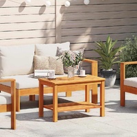 Side Table Oil Natural 70 x 40 x 45 cm Solid Acacia Wood
