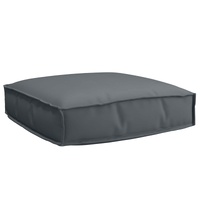 Cushion Anthracite 60 x 60 x 12 cm Oxford Fabric