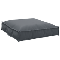 Cushion Anthracite 70 x 70 x 12 cm Oxford Fabric