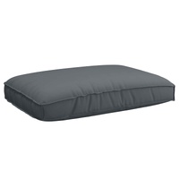 Pallet Cushion for Seat Anthracite 120x80x12 cm Oxford Fabric