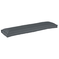 Pallet Cushion for Bench Anthracite 150x40x8 cm Oxford Fabric