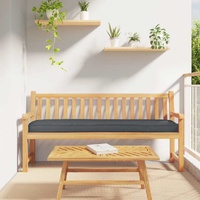 Pallet Cushion Anthracite 200 x 40 x 8 cm Oxford Fabric
