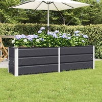 Planter Anthracite 160 x 40 x 45 cm Steel