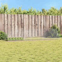 Rabbit Cage Silver 430 x 100 x 85 cm Galvanised Steel