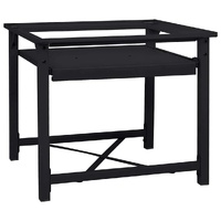 Washing Machine Pedestal Black 60 x 56 x 52 cm Steel