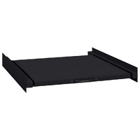 Washing Machine Intermediate Shelf Black 60 x 60 x 8 cm Steel