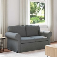 Sofa Dark Grey 155 x 82 x 80 cm Fabric
